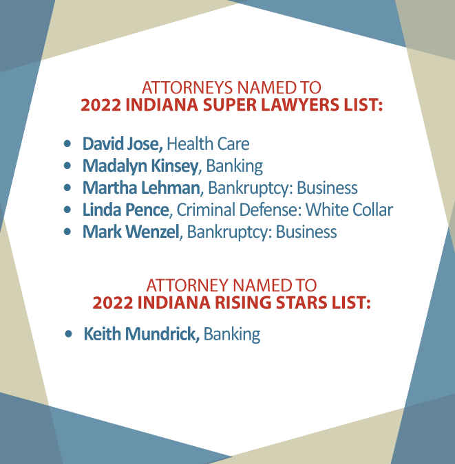IN Super Lawyers 2022